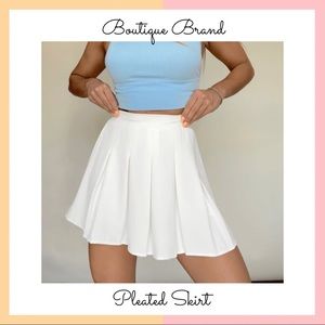 Pleated Tennis Skort